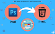 convert psd into html templates