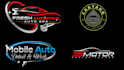 do auto dealer auto detailing and car wash logo design