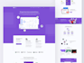 design photoshop, figma, web template or landing page