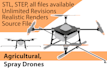 design 3d printable and manufacturable uavs, and drones