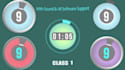 create clock countdown timer animation video up to 60min