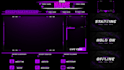 do animated twitch overlays, alerts, screens and full stream package
