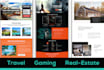 design landing page with elementor pro in 12 hours