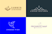 design a minimalist line art logo