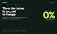 design a restaurant website with online ordering and delivery
