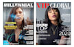 design professional  magazine cover