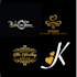 do event, party, wedding luxury logo