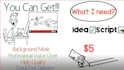 create whiteboard animation explainer video or doodle video