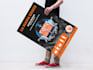 design an impact advertisement flyer for printing or digital