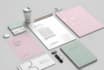 design business card, letterhead, logo and stationary item