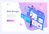 design and develop website with javascript HTML CSS react