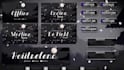 design animated twitch overlay, panels, emotes and stream package