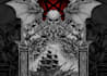 draw dark art illustration with engraving style