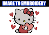 do embroidery digitizing, convert to dst, pes, emb, jef