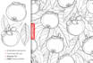 design medium or highly detailed lineart floral seamless pattern