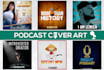 design podcast covers art