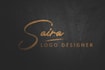 do modern professional signature logo design