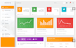 create admin dashboard and interactive data visualizations