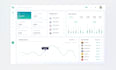 design dashboard UI UX, web app design, CRM, admin panel UI UX design in figma