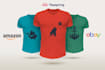 do custom typography and trendy tshirt design