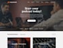 design wordpress podcasting website