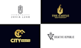 design a luxury modern minimalist business logo