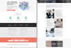 create a responsive PHP or HTML bootstrap website