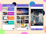 mobile app UI design