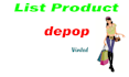 fastly upload product depop store