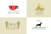 design amzaing vintage or hand drawn logo design