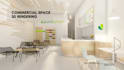design and 3d render your commercial space interior