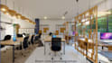 design and 3d render your office space interior