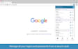 set up a secure password manager on your server