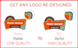 vectorize, edit and restore  any logo or image