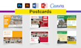 design just listed, open house flyer, postcard, or banners in 24 hours