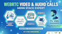 do seamless video and audio calls with webrtc jitsi and  mediasoup