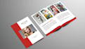 design a single, bifold, trifold, and multipage brochure