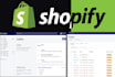 do shopify product upload, product listing, dropship winning product research