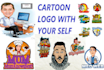 design best self mascot logo according to your business
