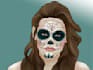draw you with a UNIQUE sugar skull makeover