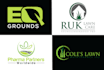 do create agriculture lawn care environmental landscape logo