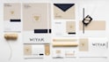 do custom minimalist logo design with full brand identity