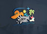 design outdoor logo adventure, outdoor, nature, camp hunt fish, mountain safari