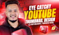 design viral youtube thumbnails for high CTR and views