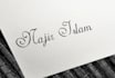 do design an elegant, handcrafted signature logo for your business
