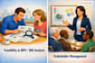 make ms project plan, gantt chart, wbs and risk matrix