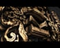 create luxury gold and black 3d logo animation