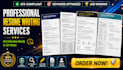professionally write your resume CV, ats friendly cover letter linkedin
