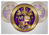 create a church seal logo and school, bishop seal
