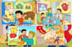 draw a cute character cartoon illustration